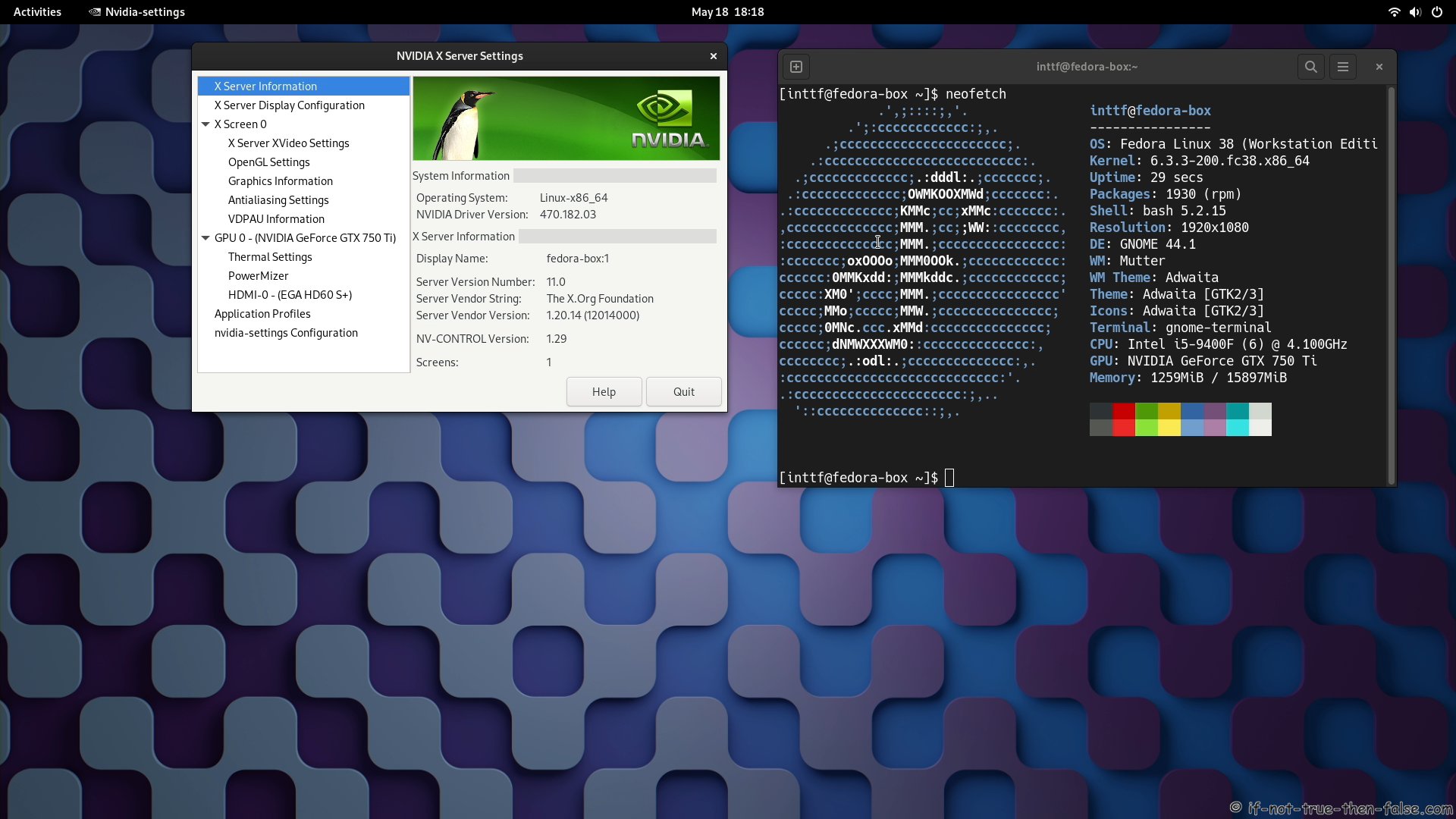 NVIDIA 340.108 Drivers on Fedora 38 Gnome 44.1 with Kernel 6.3.3
